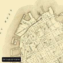 Load image into Gallery viewer, 1908 Key West Florida Map Print - Vintage Map of Key West Florida Poster - Old Key West Monroe County Florida Map Wall Art