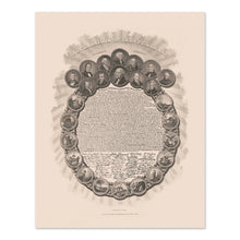 Load image into Gallery viewer, Digitally Restored and Enhanced 1850 Declaration of Independence Poster Photo - Vintage Photo of United States Declaration of Independence Wall Art Poster