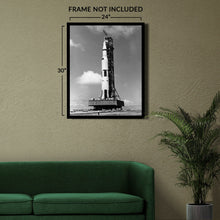 Load image into Gallery viewer, Digitally Restored and Enhanced 1969 Apollo 11 Photo Print - Vintage Photo of The Apollo 11 Spacecraft Before Take-Off - Old Apollo 11 Poster Wall Art