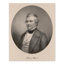 Cargar imagen en el visor de la galería, Digitally Restored and Enhanced 1850 Millard Fillmore 13th President Portrait - Antebellum Presidential Photography - Political History - Museum-Quality Print