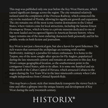 Load image into Gallery viewer, 1908 Key West Florida Map Print - Vintage Map of Key West Florida Poster - Old Key West Monroe County Florida Map Wall Art