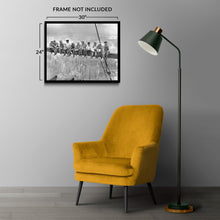 Cargar imagen en el visor de la galería, Digitally Restored and Enhanced 1932 Lunch Atop A Skyscraper Photo Print - Vintage Photo of Eleven Ironworkers Having Lunch Atop A Skyscraper Wall Art