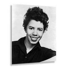 Load image into Gallery viewer, Digitally Restored and Enhanced 1959 Lorraine Hansberry Photo Print - Vintage Portrait Photo of Lorraine Vivian Hansberry Facing Front Wall Art Poster