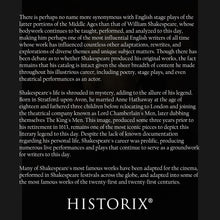 Cargar imagen en el visor de la galería, Digitally Restored and Enhanced 1610 William Shakespeare Photo Print - Vintage William Shakespeare Portrait Photo - Poet William Shakespeare Poster