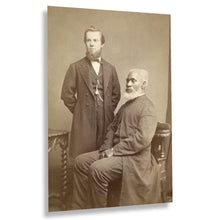 Cargar imagen en el visor de la galería, Digitally Restored and Enhanced 1876 Josiah Henson Photo Print - Vintage Portrait Photo of Josiah Henson with John Lobb Poster