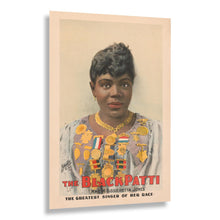 Load image into Gallery viewer, Digitally Restored and Enhanced 1899 Black Patti Sissieretta Jones Greatest Singer Theater Poster - Victorian Era Entertainment History - Archival Reproduction