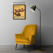 Cargar imagen en el visor de la galería, 1949 Make Friends with Books Book Week Poster - Mid-Century Library Promotion - Vintage Reading Art - Archival Reproduction