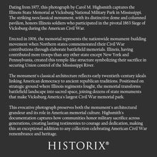 Cargar imagen en el visor de la galería, Digitally Restored and Enhanced 1936 Vicksburg Mississippi Civil War Monument Photo - Confederate Battlefield Memorial - American History Photography - Archival Print
