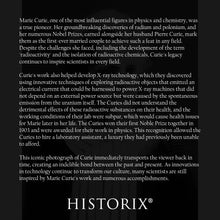 Load image into Gallery viewer, Digitally Restored and Enhanced 1900 Marie Curie Photo Print - Vintage Photo of Nobel Prize Winner Marie Curie Poster Wall Art - Old Photo of Madame Curie