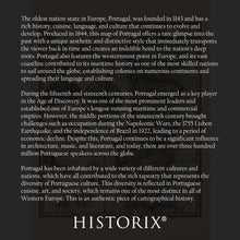 Cargar imagen en el visor de la galería, Digitally Restored and Enhanced 1844 Portugal Map Poster - Vintage Map of Portugal Poster - Neueste Karte Von Portugal Wall Art - Old Mapa de Portugal