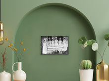 Cargar imagen en el visor de la galería, Digitally Restored and Enhanced 1916 Nurses with Babies Photo Print - Vintage Photo of Nurses with Newborn Babies Poster Wall Art