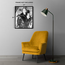 Cargar imagen en el visor de la galería, Digitally Restored and Enhanced 1958 Maria Callas Photo Print - Vintage Photo of Bel Canto Opera Singer Maria Callas Portrait Poster