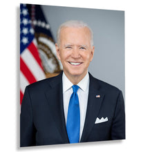 Cargar imagen en el visor de la galería, Digitally Restored and Enhanced Joe Biden 46th President of the United States Official Portrait Photo Poster