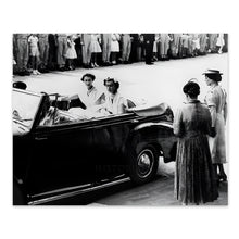 Load image into Gallery viewer, Digitally Restored and Enhanced 1954 Queen Elizabeth II Photo Print - Old Photo of Queen Elizabeth II - Vintage Photo of Queen Elizabeth Poster Wall Art