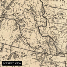 Load image into Gallery viewer, 1902 Trans-Mississippi Map Poster - Vintage Map of Trans-Mississippi of United States - Old Map of Mississippi Wall Art