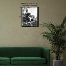 Cargar imagen en el visor de la galería, Digitally Restored and Enhanced 1915 Cornell University Library Photo Print - Vintage Photo of Cornell University Library Poster Wall Art
