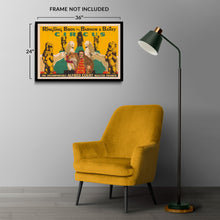 Cargar imagen en el visor de la galería, Digitally Restored and Enhanced 1941 Ringling Bros Barnum Bailey Circus Poster - Alfred Court Animal Trainer - Golden Age Americana - Archival Print