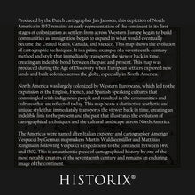 Cargar imagen en el visor de la galería, Digitally Restored and Enhanced 1652 North America Map Poster - Old Map Print of America Septentrionalis - Vintage Map of North America Wall Art Print