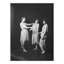 Load image into Gallery viewer, Digitally Restored and Enhanced 1924 Barnard College Group Photo Print - Vintage Poster Photo of Barnard College Dancers with Miss Larsen by Arnold Genthe