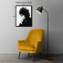 Cargar imagen en el visor de la galería, Digitally Restored and Enhanced 1967 Bob Dylan Photo Print - Vintage Portrait Photo of Singer Songwriter Bob Dylan Poster Wall Art