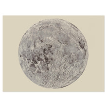 Load image into Gallery viewer, Digitally Restored and Enhanced 1971 Surface of The Moon Map Poster - Vintage Map of The Moon Wall Art Print - Old Map of The Moon Wall Poster
