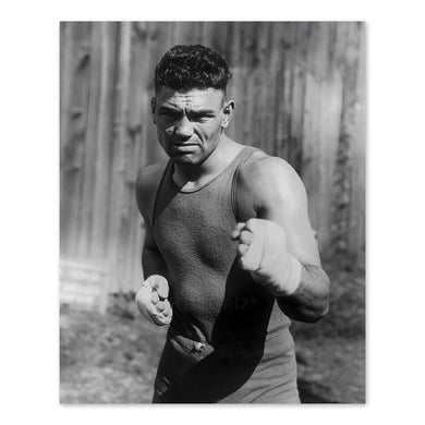Digitally Restored and Enhanced 1926 Jack Dempsey Photo Print - Vintage Portrait Photo of Boxing Champion Jack Dempsey Poster - Old Photo of Kid Blackie