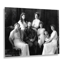 Load image into Gallery viewer, Digitally Restored and Enhanced 1913 Russian Imperial Family Photo Print - Vintage Photo of House of Romanov Poster - Old Wall Art Photo of Nicholas II