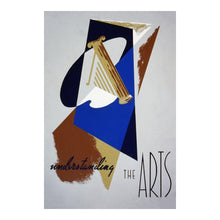 Load image into Gallery viewer, Digitally Restored and Enhanced 1936 Understanding the Arts Illinois WPA Federal Art Project Poster - Depression Era Art Deco - Archival Reproduction