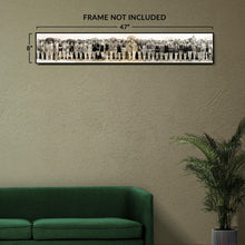 Load image into Gallery viewer, 1925 Bathing Beauty Pageant Panoramic Photo Print - Vintage Photo of Beauty Pageant in Huntington Beach California Wall Art