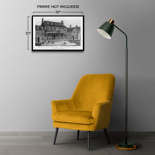 Load image into Gallery viewer, Digitally Restored and Enhanced 1904 The Old Tun Tavern Photo Print - Vintage Photo of The Old Tun Tavern Brewery in Philadelphia Poster