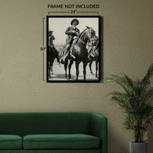 Load image into Gallery viewer, Digitally Restored and Enhanced 1914 Pancho Villa Photo Print - Vintage Photo of General Francisco Pancho Villa Poster - Portrait Photo of Francisco Villa