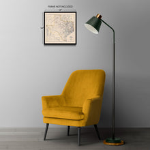 Load image into Gallery viewer, 1926 Texas Map Poster - Vintage Railroad Map of Texas Poster - Old Map of Texas Wall Art - Historic Texas Road Map Print
