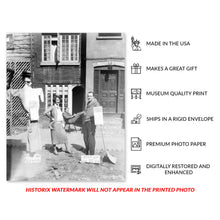 Load image into Gallery viewer, Digitally Restored and Enhanced 1923 Edna St Vincent Millay Photo Print - Old Poster Photo of Edna Saint Vincent Millay Edmund Wilson & Eugen Boissevain