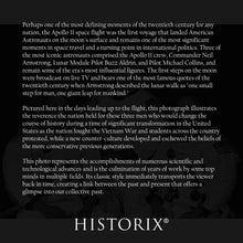 Load image into Gallery viewer, Digitally Restored and Enhanced 1969 Apollo 11 Crew Photo Print - Old Photo of Apollo 11 Space Crew Neil Armstrong Buzz Aldrin & Michael Collins Poster