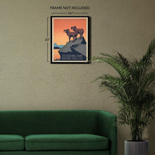 Load image into Gallery viewer, Digitally Restored and Enhanced 1936 National Parks Wildlife Conservation Poster - WPA Federal Art Project - Depression Era Environmental Campaign - Gallery Print