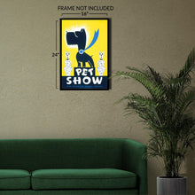 Load image into Gallery viewer, Digitally Restored and Enhanced 1939 Pet Show WPA Federal Art Project Recreation Project Poster - Depression Era Art Deco - Archival Reproduction