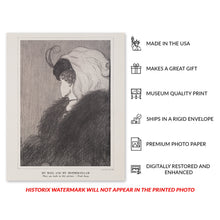 Load image into Gallery viewer, Digitally Restored and Enhanced 1915 My Wife and My Mother in Law Photo Print - Vintage Photo of My Wife and My Mother-in-Law Poster by William Ely Hill