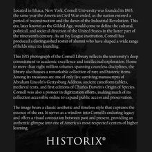 Cargar imagen en el visor de la galería, Digitally Restored and Enhanced 1915 Cornell University Library Photo Print - Vintage Photo of Cornell University Library Poster Wall Art