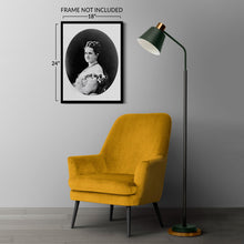 Cargar imagen en el visor de la galería, Digitally Restored and Enhanced 1953 Emily Roebling Photo Print - Vintage Photo of The Brooklyn Bridge Engineer Emily Warren Roebling Poster Wall Art