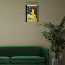 Load image into Gallery viewer, Digitally Restored and Enhanced 1900 Amandines de Provence French Biscuit Advertising Poster - Art Nouveau Era - Belle Epoque Art - Archival Reproduction