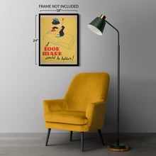 Load image into Gallery viewer, Digitally Restored and Enhanced 1936 Chicago Book Mark Would Be Better WPA Federal Art Project Library Poster - Depression Era Art Deco - Archival Reproduction