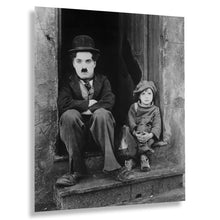 Cargar imagen en el visor de la galería, Digitally Restored and Enhanced 1921 Charlie Chaplin Photo Print - Vintage The Kid Charlie Chaplin Photo Wall Art - Old Photo of Charlie Chaplin Poster