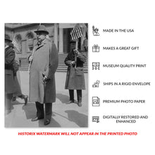 Load image into Gallery viewer, Digitally Restored and Enhanced 1915 JP Morgan Photo Print - Vintage Photo of John Pierpoint Morgan Wall Art - Old Photo of JP Morgan Poster Print