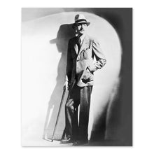 Cargar imagen en el visor de la galería, Digitally Restored and Enhanced 1941 Dashiell Hammett Photo Print - Vintage Portrait Photo of Mystery Novelist Samuel Dashiell Hammett Poster Wall Art