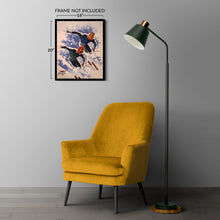 Load image into Gallery viewer, Digitally Restored and Enhanced 1947 Ski Fashion Advertising Poster - Mid-Century Winter Sportswear - Vintage Recreation Art - Archival Reproduction