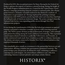 Load image into Gallery viewer, Digitally Restored and Enhanced 1936 See America National Parks Travel Poster - WPA Federal Art Project - Depression Era Tourism Art - Museum-Quality Print