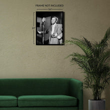 Load image into Gallery viewer, Digitally Restored and Enhanced 1947 Frank Sinatra Photo Print - Vintage Frank Sinatra Portrait at Liederkrantz Hall New York - Old Frank Sinatra Poster