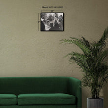 Cargar imagen en el visor de la galería, Digitally Restored and Enhanced 1965 Beatles Press Conference Photograph - Hotel Warwick New York - British Invasion - Archival Printt