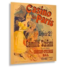 Cargar imagen en el visor de la galería, 1891 Casino de Paris French Cabaret Poster - Belle Époque Music Hall Entertainment - Vintage Paris Nightlife - Museum-Quality Print