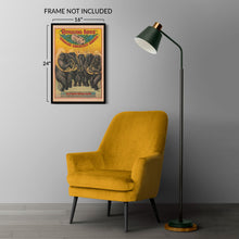 Cargar imagen en el visor de la galería, Digitally Restored and Enhanced 1899 Ringling Bros Circus Poster - Elephant Brass Band Tuba Players - Gilded Age Entertainment - Archival Print